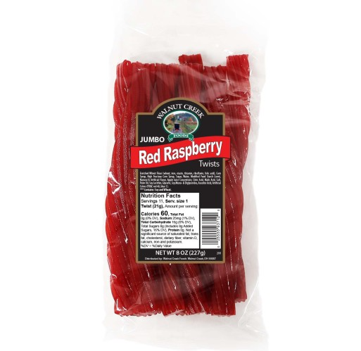 Red Raspberry Twists (8 oz.) | Emmi Farms
